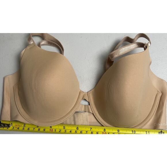 Calvin Klein invisible T-shirt Bra 34B Tan - Picture 5 of 5